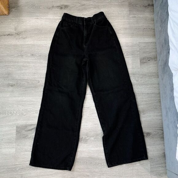 ✨3/$25✨ SO juniors Black Flare Highwaisted Pants - Picture 3 of 4